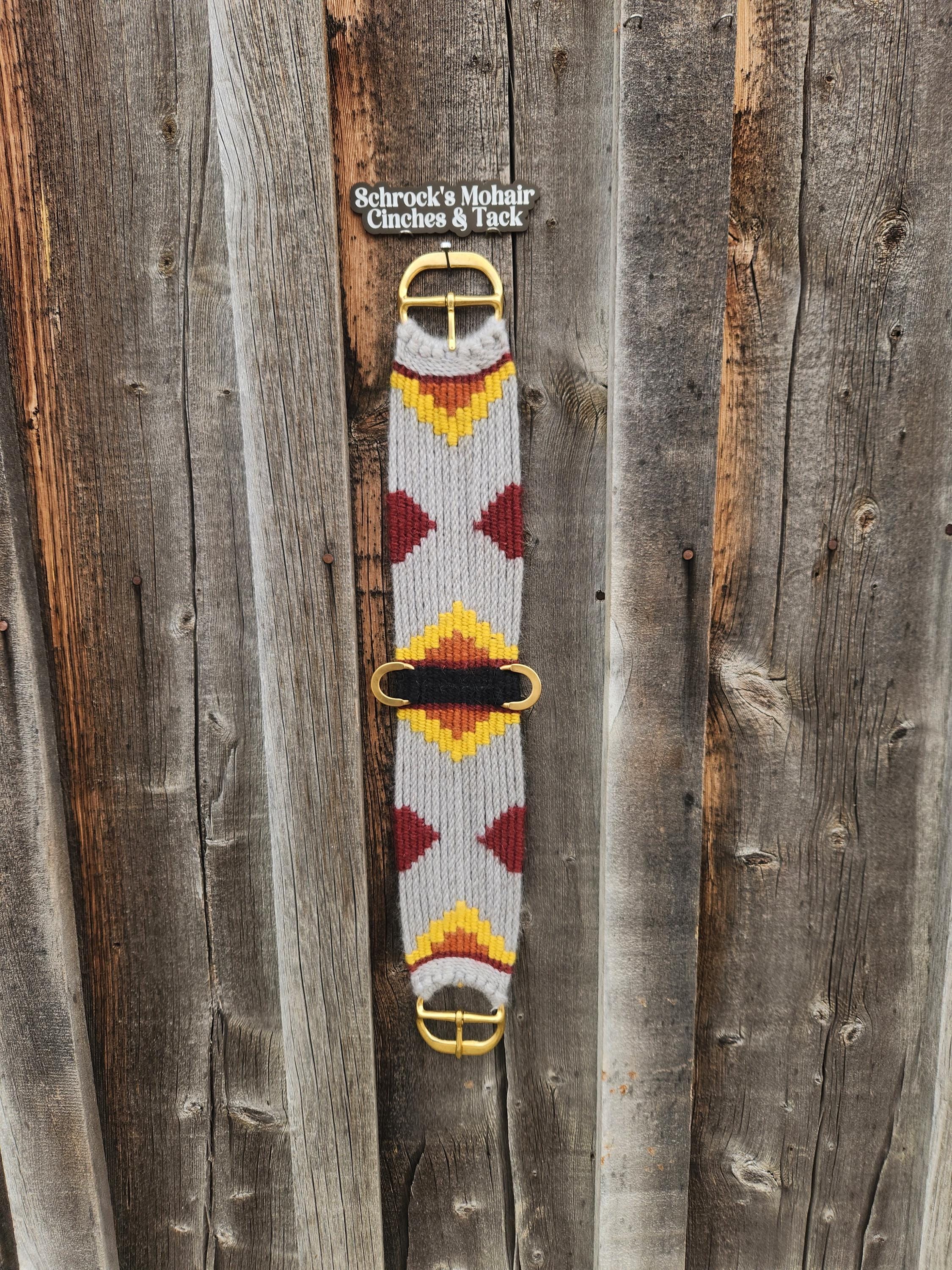 Mohair Straight Cinch 30"