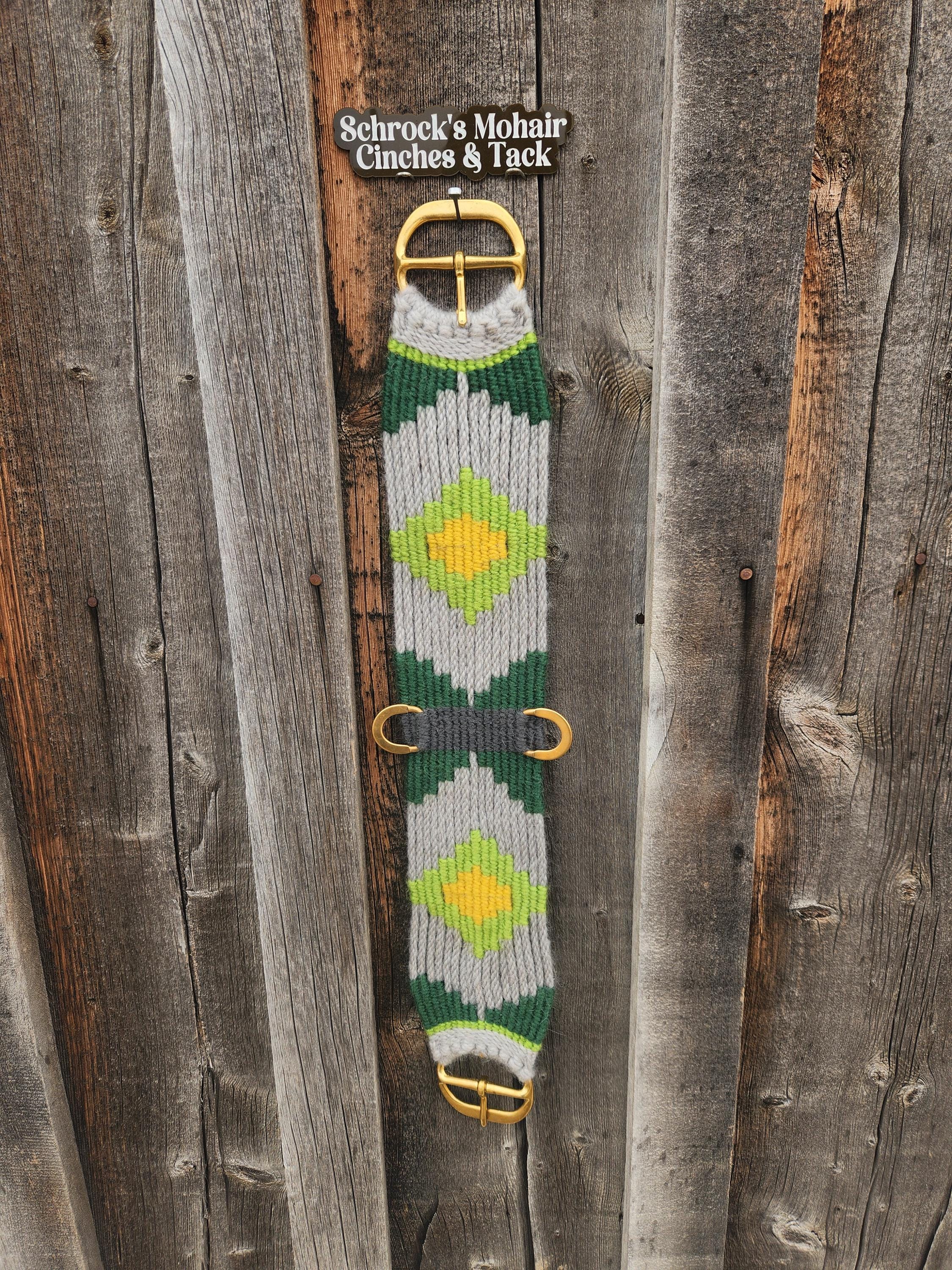 Mohair Straight Cinch 30"