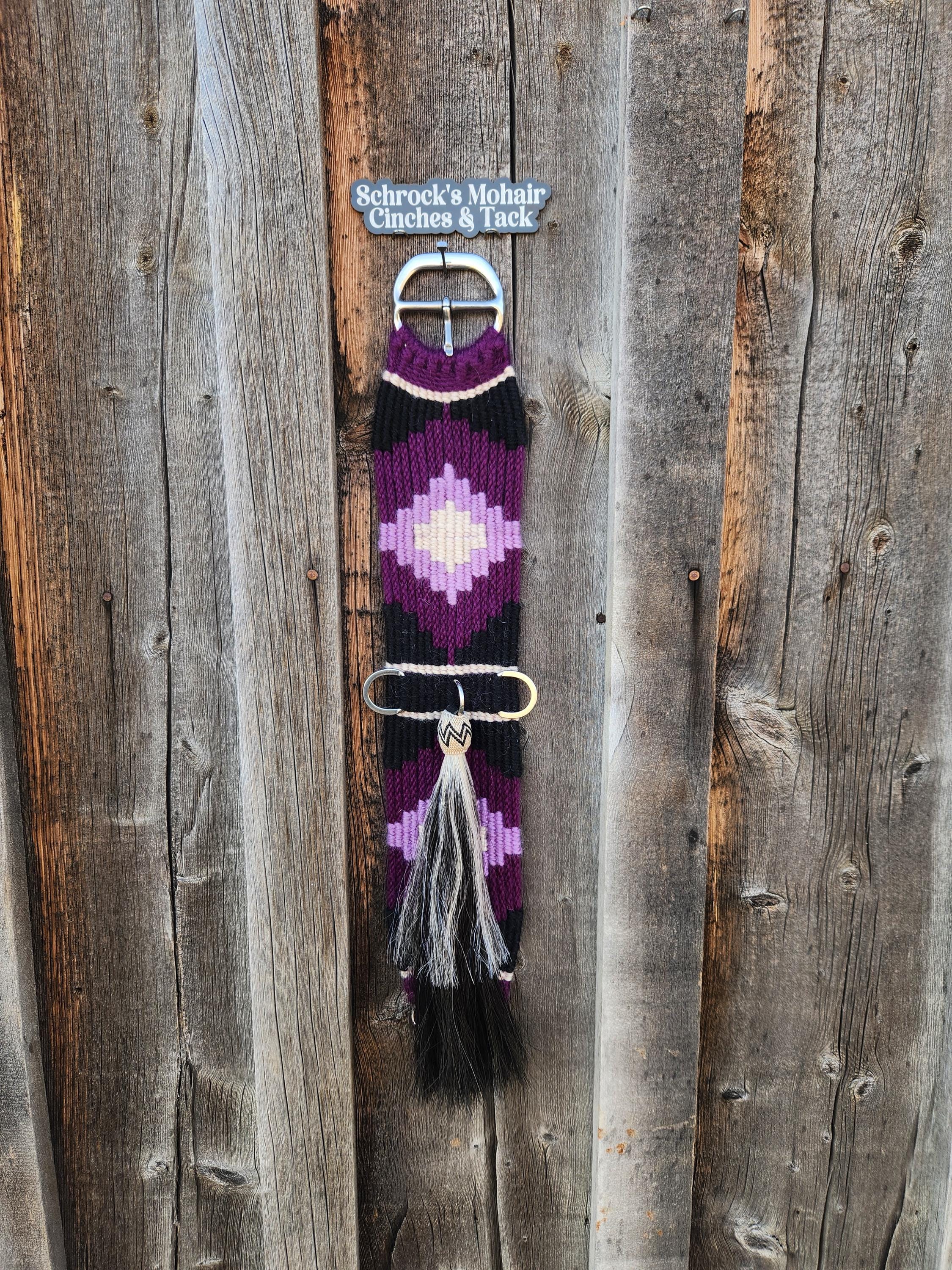 28" Mohair Straight Cinch with Shufly