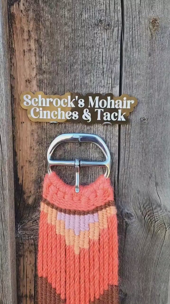 32" Mohair Straight Cinch