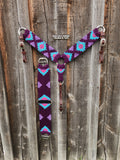 Breast Collar & Straight Cinch Set - MADE TO ORDER