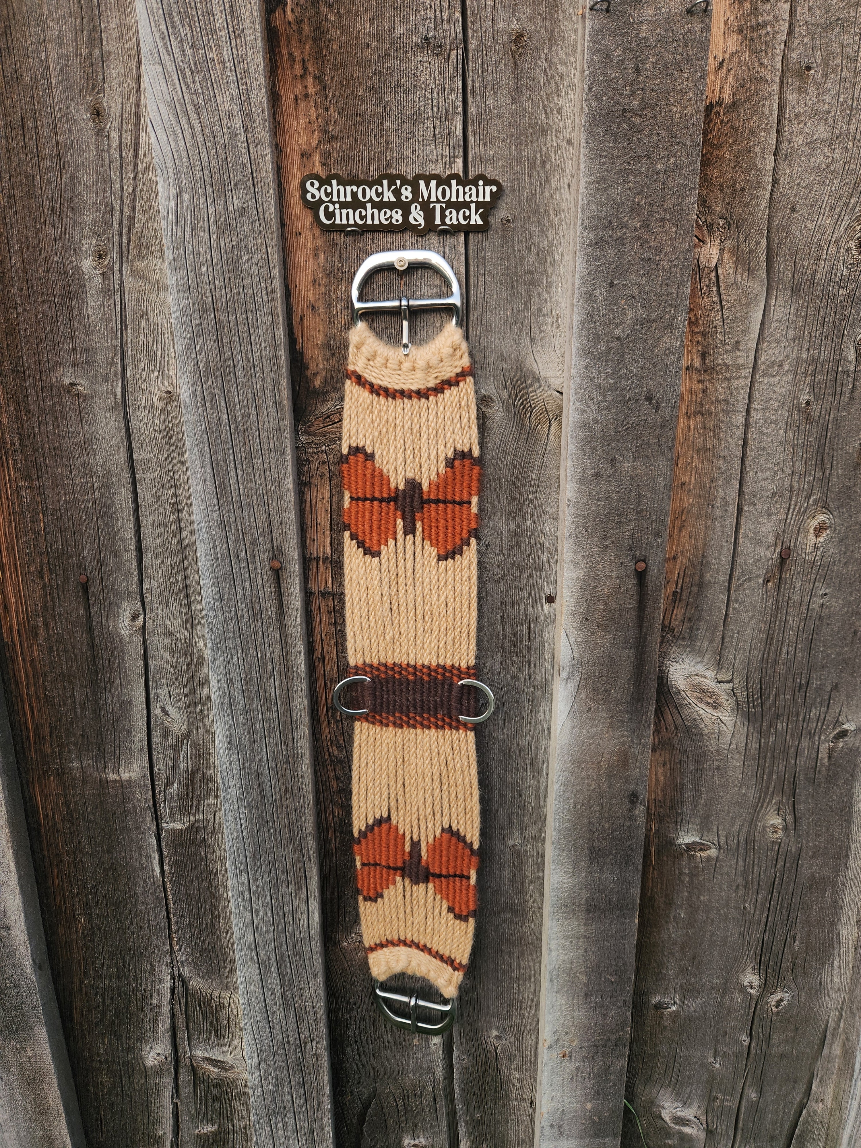 Mohair Straight Cinch - MADE TO ORDER